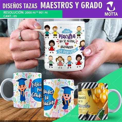 5 DISEÑOS PARA SUBLIMAR TAZAS DE GRADO Sublimation mugs Mugs Etsy