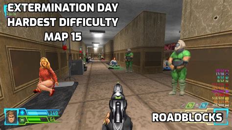 PROJECT BRUTALITY Extermination Day HARDEST DIFFICULTY MAP 15 YouTube