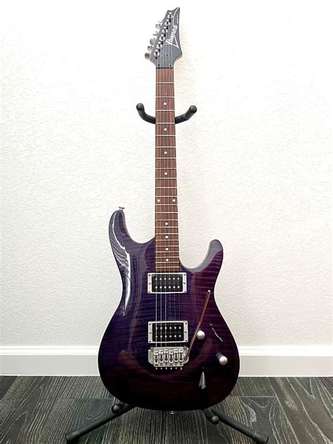 Ibanez Sa Series Sa220fm 2005 Transparent Purple Reverb