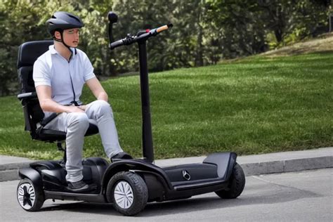 A Mobility Scooter Designed And Produced By Mercedes Stable