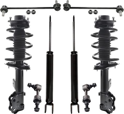 Detroit Axle Front Struts W Coil Springs Rear Shock Absorbers Sway