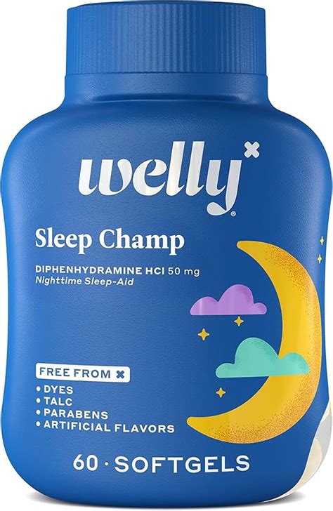 Welly Remedies Otc Sleep Champ Nighttime Sleep Aid