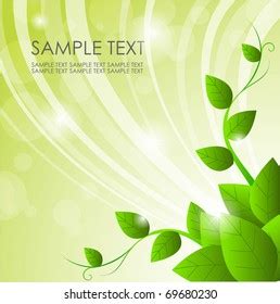 Green Leafy Background Stock Vector (Royalty Free) 69680230 | Shutterstock