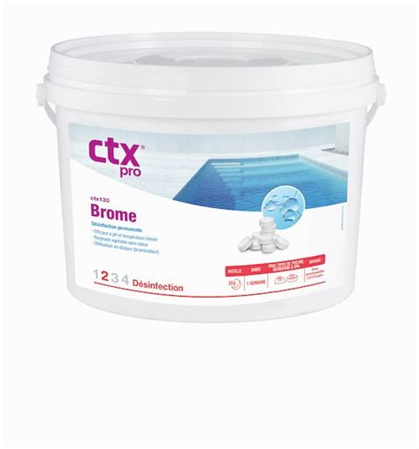 Produits Chimiques Pour Piscines Ctx Brome D Sinfection Sans Chlore