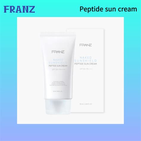 Franz Naked Sunshield Peptide Sun Cream Ml Shopee Malaysia