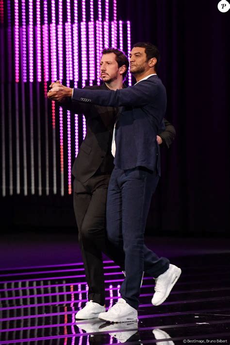 Monsieur Poulpe et Ramzy Bedia lors de la soirée de clôture de la 2e