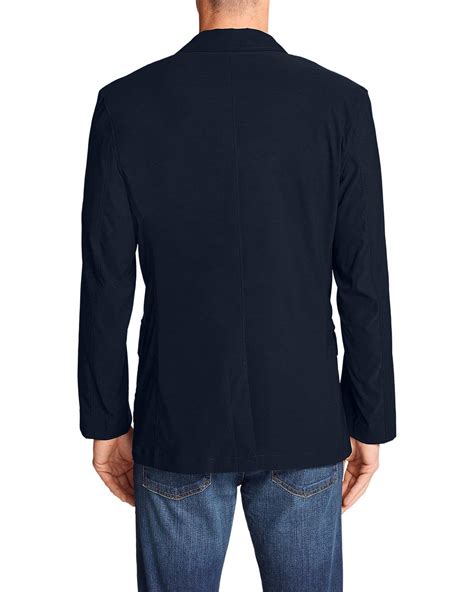 Eddie Bauer Mens Voyager 20 Travel Blazer Navy Regular 40 On Galleon