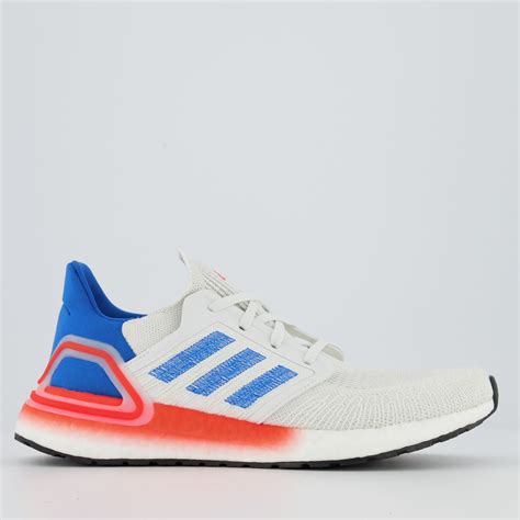 T Nis Adidas Ultraboost Branco E Azul Futfanatics