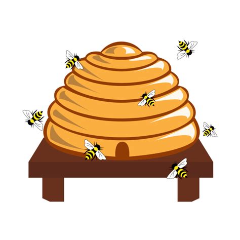 Beehive Bees Clipart Free Stock Photo Public Domain Pictures