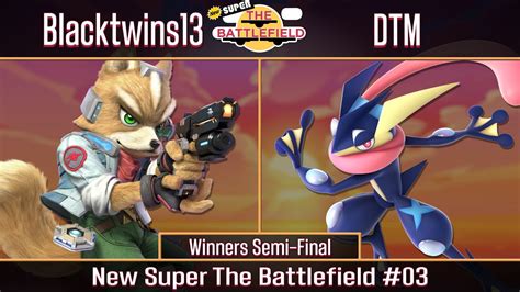 Nsb Blacktwins Fox Vs Dtm Greninja Winners Semis Ssbu