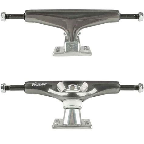 Tensor Skateboard Trucks Mag Light Glossy Gunmetalsilver 525 80