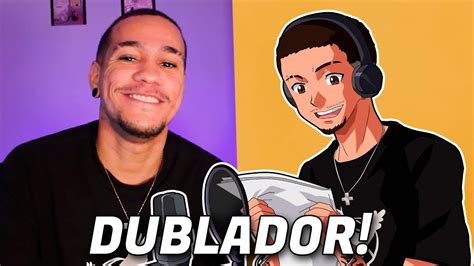 Eu Virei Dublador 🎙️ Youtube