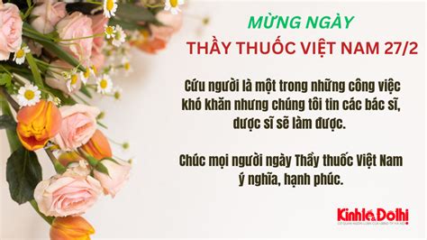 Lời Chúc Hay ý Nghĩa Nhân Ngày Thầy Thuốc Việt Nam 272