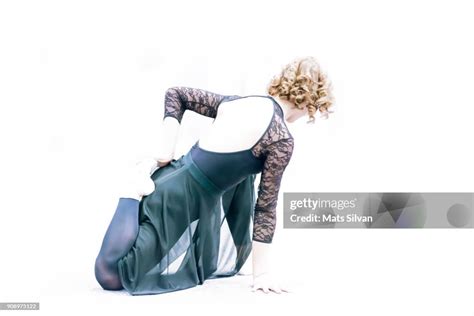 ballet dancer stretching high res stock photo getty images