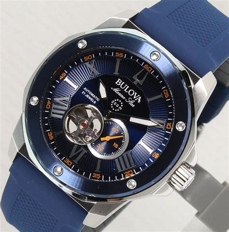 Bulova - Marine Star Automatic Blue Dial - BU098A303 - Men - Catawiki