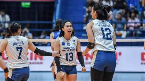 Camilla Lamina Leads Nu S Reverse Sweep Vs Ateneo Uaap Season