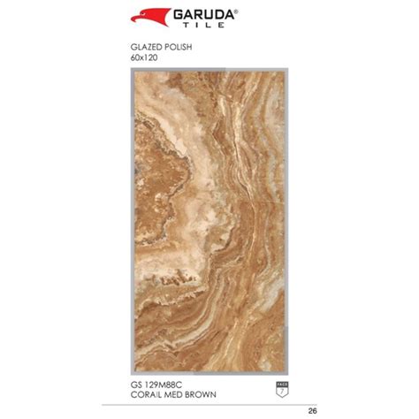 Jual Granite Lantai X Corail Med Brown Gs M C Glossy