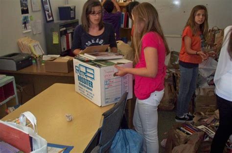 Ralston Middle School Book Drive A Huge Success Belmont Ca Patch