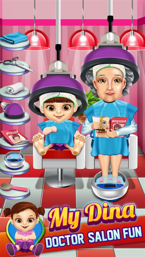 My Dina Salon Doctor Kids Games Girls Boys for iPhone - Download