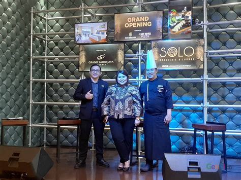 Hotel Grand Sahid Jaya Jakarta Hadirkan Solo Brasserie Lounge Wajib