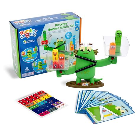 Learning Resources Везна за баланс Numberblocks, 76 части | USG