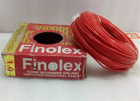 Finolex Fr Pvc Insulated Industrial Cable Wire Size Sqmm At Rs