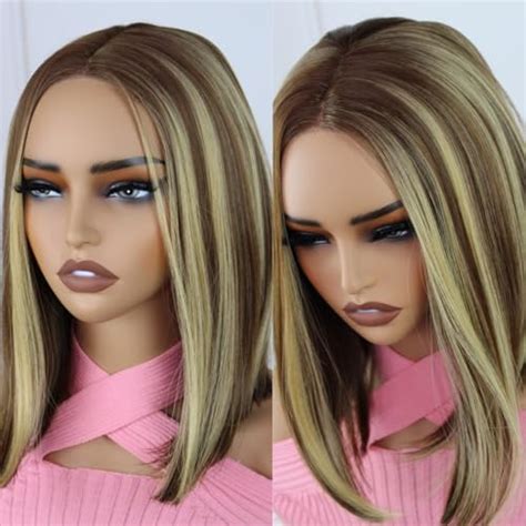 Amazon Qdbowin Wear Go Glueless Highlight Brown Lace Front