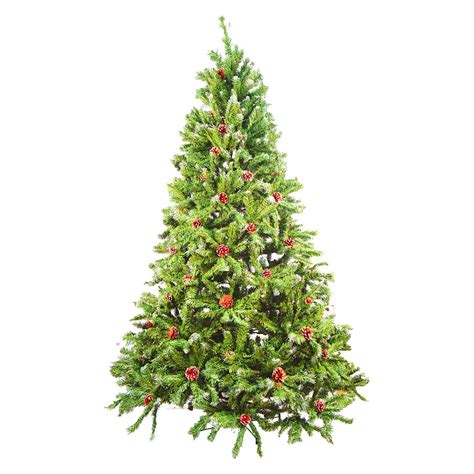 Christmas Tree With Acorns - 7 Feet - Daiso Japan Middle East