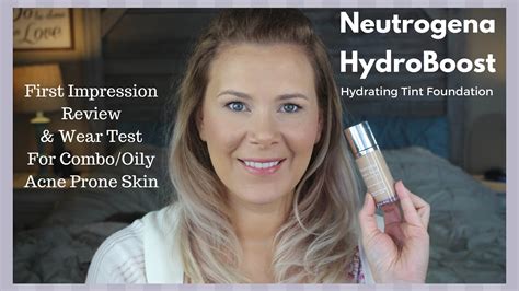 Neutrogena Hydro Boost Hydrating Tint First Impression Wear Test