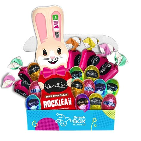 Darrell Lea Easter Chocolate Box Gift Hamper - Small - Snack Box Hampers