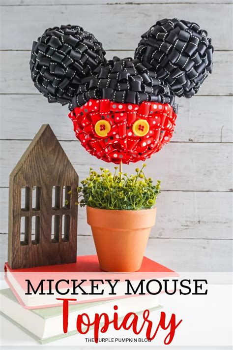 Mickey Mouse Topiary Tree - town-green.com