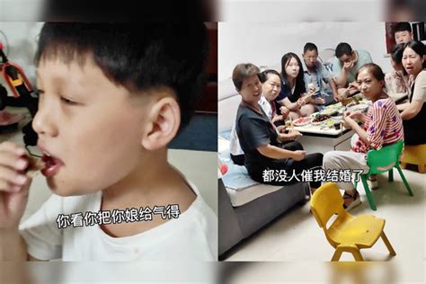 女子怕长辈催婚坐小孩那桌，不料火力更猛：为啥30还不结婚？火力长辈小孩