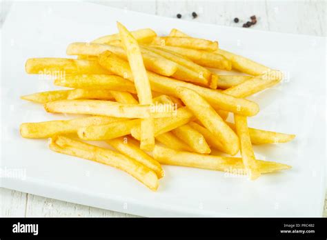Hot Tasty French Fries Potato Stock Photo Alamy