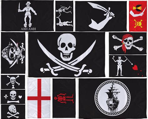 World Famous Pirate Flags 3x5 Jolly Rogers Made With | Etsy