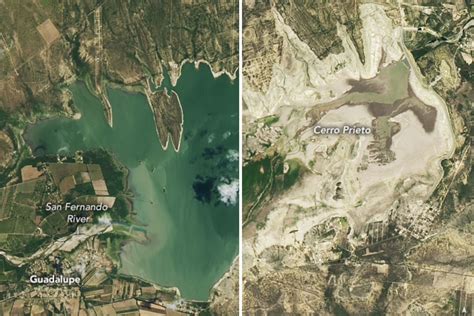 La Nasa Retrata Desde El Espacio La Sequ A Extrema En M Xico La Tinta