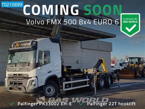 Volvo Fmx X New Crane Hooklift Palfinger Pk Euro