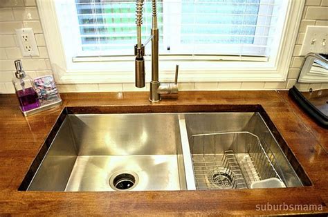 Butcher Block With Undermount Sink Butcher Block Counter Kitchen