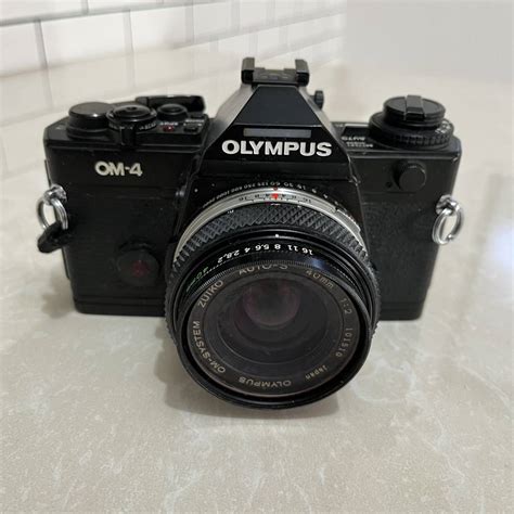 【やや傷や汚れあり】1円~ Olympus オリンパス Om 4 Om System Zuiko Auto S 40mm 1 2 フィルムカメラ 動作未確認 ジャンク品 Hm E14044 の