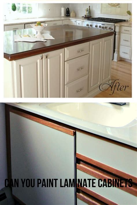 Can You Paint Kitchen Cabinets With Laminate