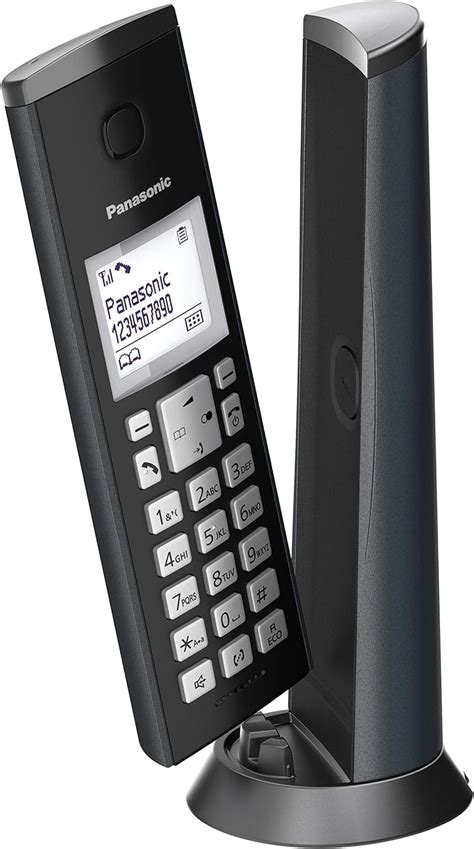 Panasonic KX TGK210 Telefono DECT Identificatore Di Chiamata Nero