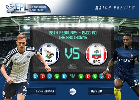 West Brom Vs Southampton Previewteam News Key Men And Stats