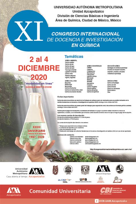 Eventos anuales División de Ciencias Básicas e Ingeniería