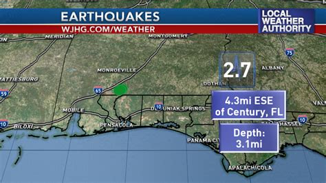 Florida Earthquake Map - Printable Maps