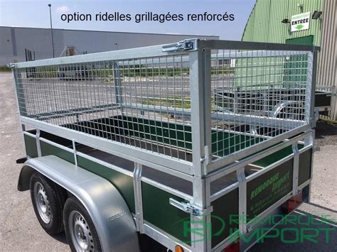 Pack Ridelles Grillag Es Cm Remorque Import