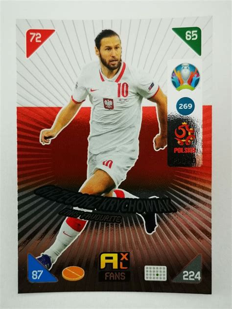 Panini D1 ADRENALYN XL UEFA Euro 2020 Kick Off 269 Grzegorz KRYCHOWIAK