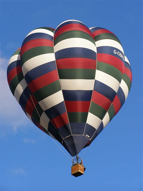 Hot Air Ballon Flying Soaring Transportation Adventure Sky Hot