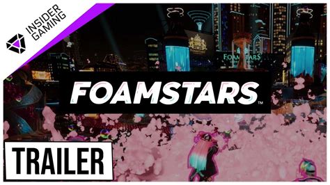 Foamstars Release Date Announce Trailer Youtube