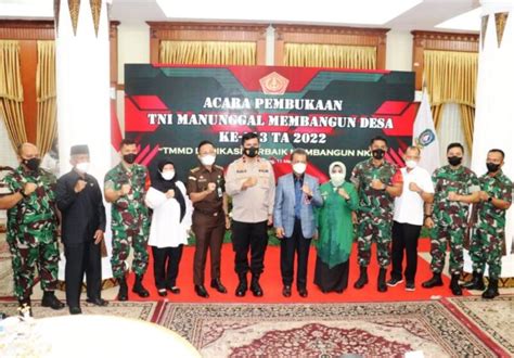 TMMD Ke 113 TA 2022 Kodim 0315 Tanjungpinang Resmi Dibuka Suara