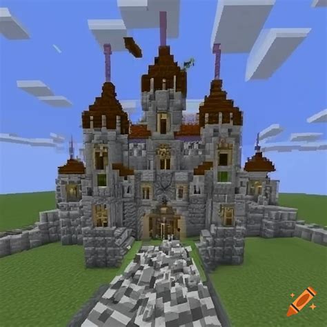 A Minecraft Castle Minecraft On Craiyon