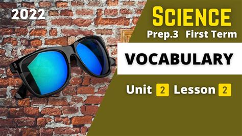 Science Prep Vocabulary Lenses Unit Lesson Youtube